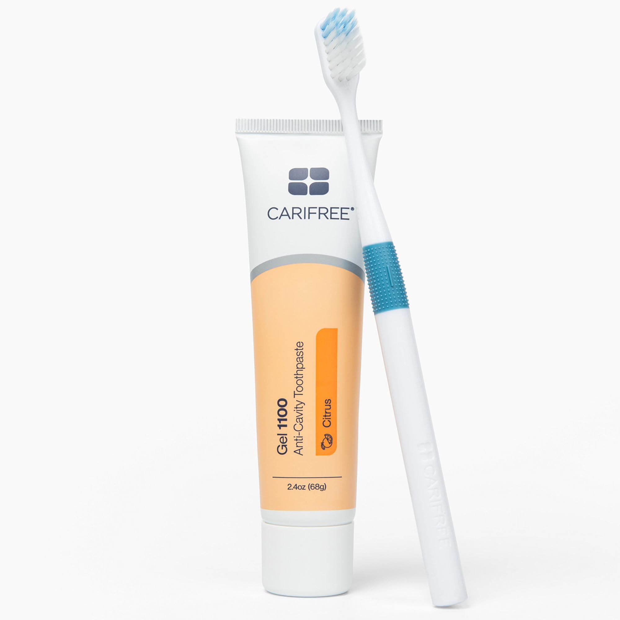 CariFree detalle de formulación mostrando fluoruro y su soporte al esmalte