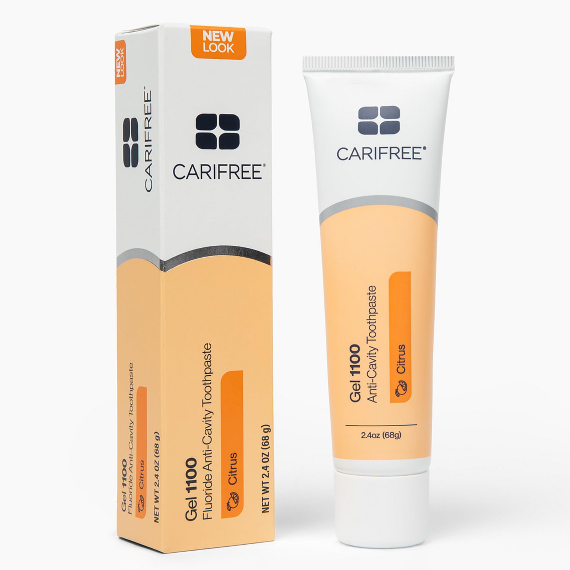 CariFree textura del gel en close-up que destaca suavidad y acción del ingrediente