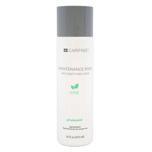 CariFree envase frontal mostrando etiqueta y beneficio de protección