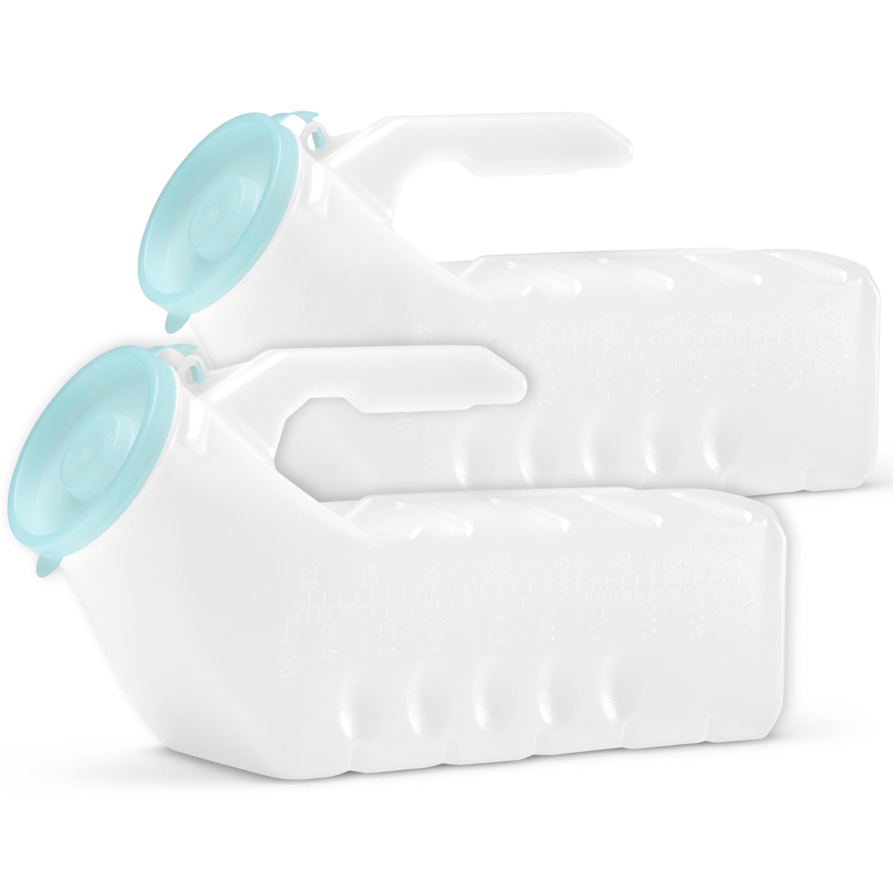 Caring orinal frontal pack de 2 mostrando diseño práctico y capacidad