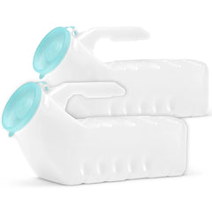 Caring orinal frontal pack de 2 mostrando diseño práctico y capacidad