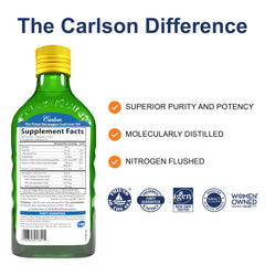 Carlson botella con líquido sabor limón mostrando color y conveniencia