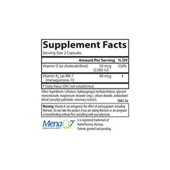Carlson etiqueta con información nutricional y dosis claras