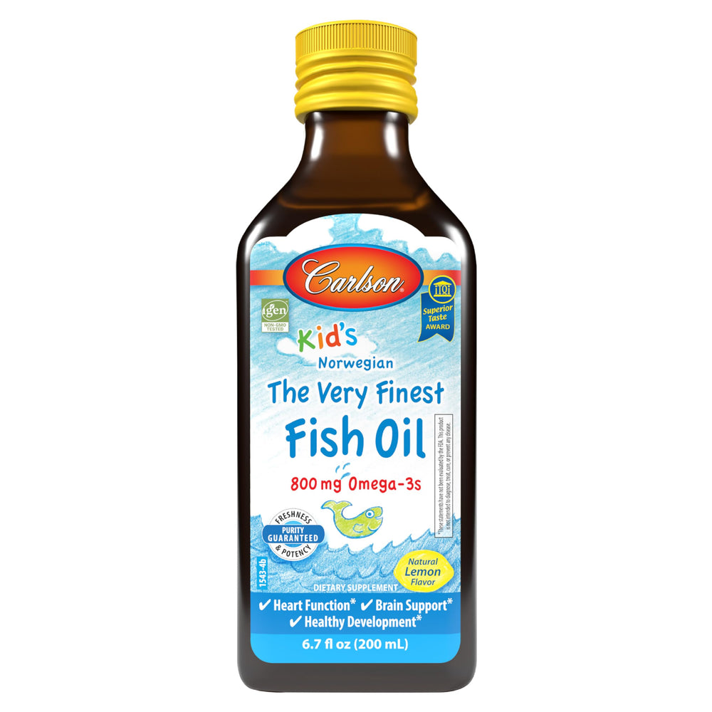 Carlson frente del empaque 200 mL mostrando el envase y sabor limón, fácil dosificar