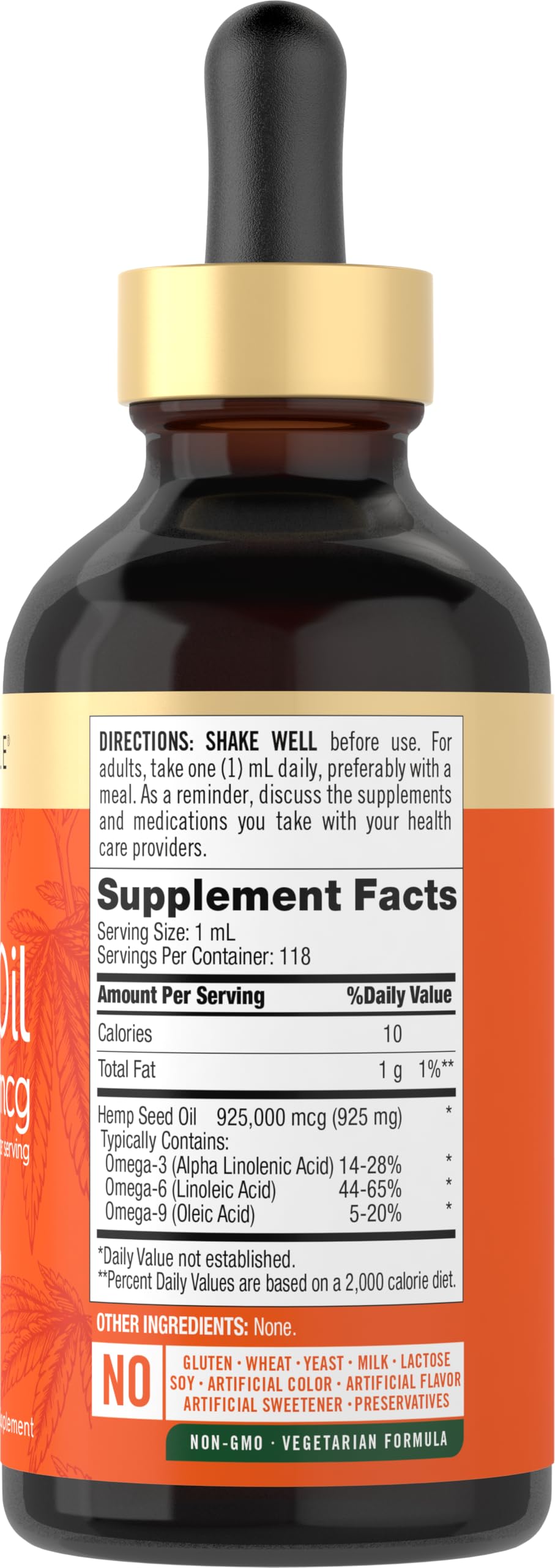 Carlyle primer plano de textura del aceite conserva nutrientes