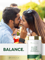 Carlyle detalle del gel de aloe que inspira confianza en su origen