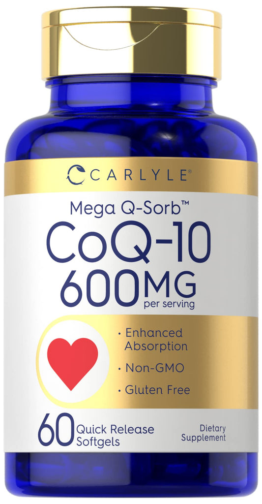 Carlyle frasco delantero mostrando la etiqueta y beneficios principales