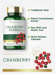 Carlyle polvo de cranberry en primer plano con textura concentrada