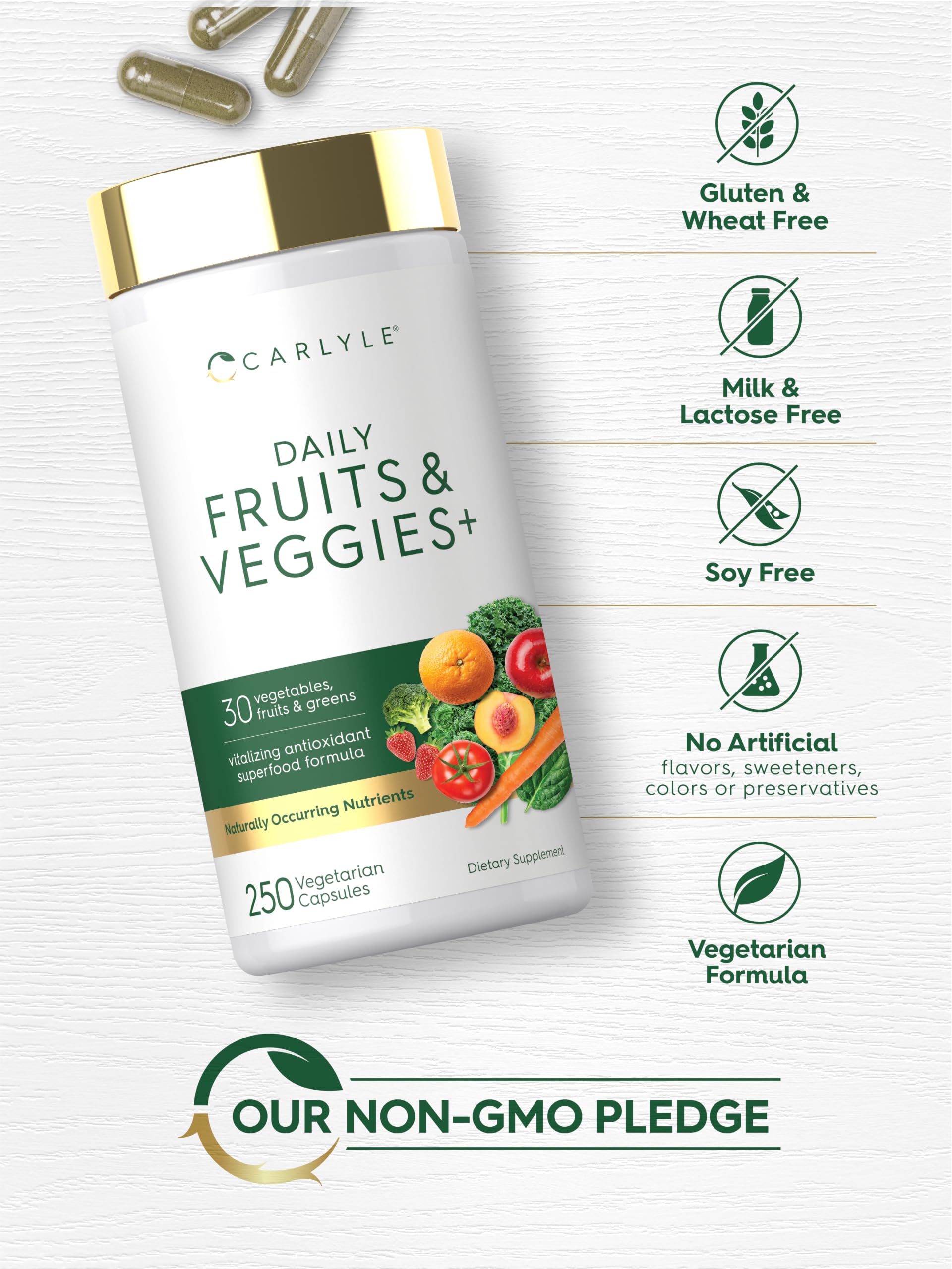Carlyle etiqueta con información nutricional y origen de ingredientes