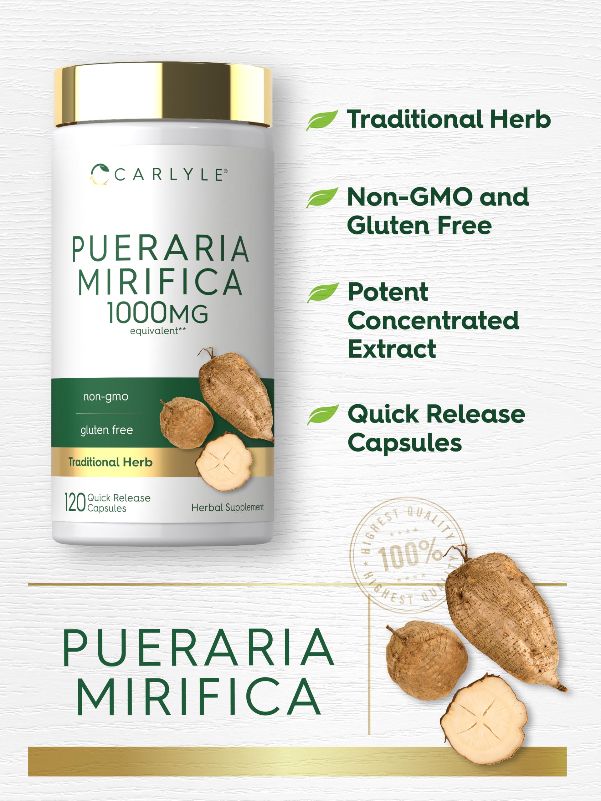 Carlyle etiqueta con información nutricional y lista de ingredientes claros