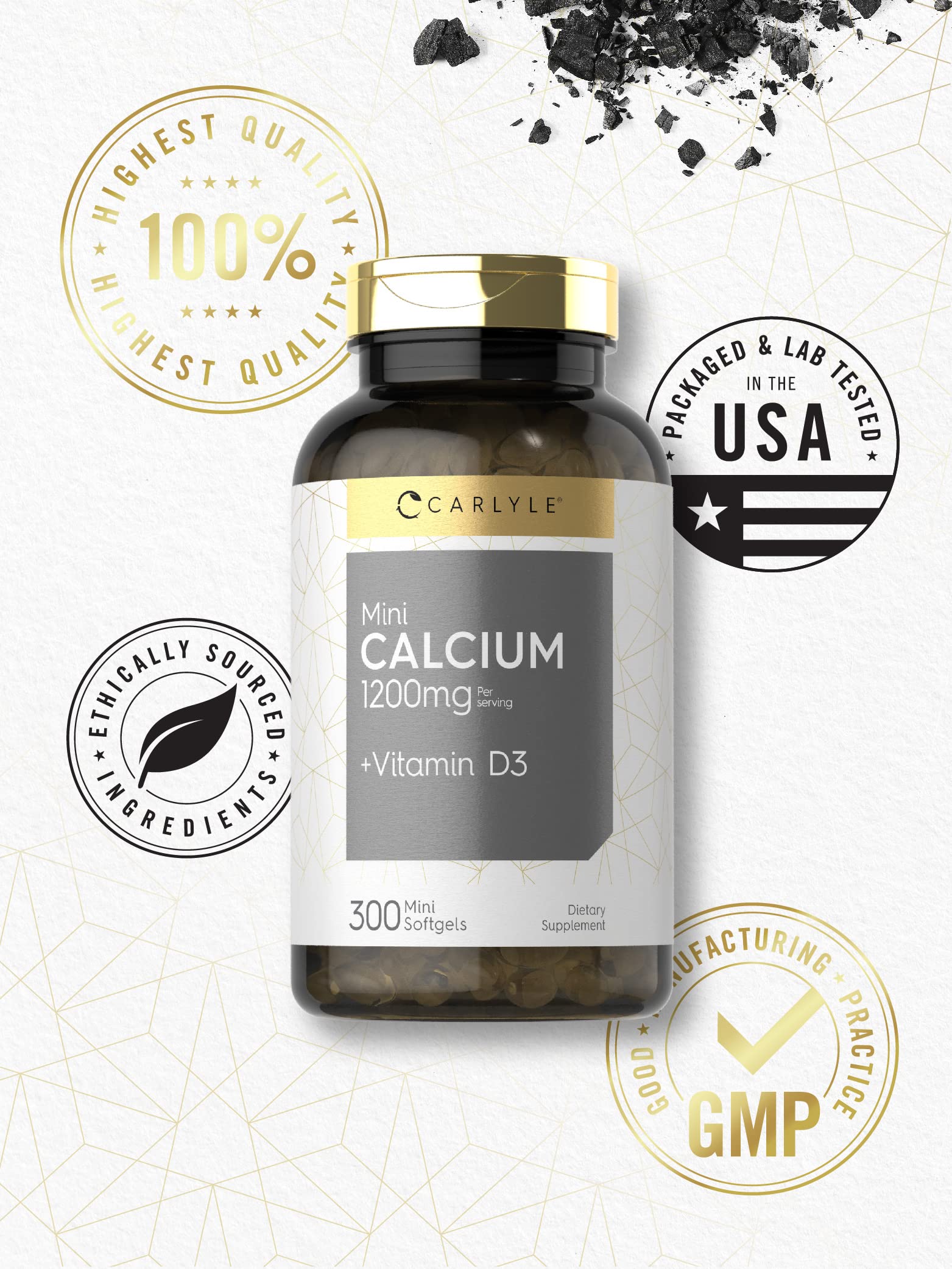 Carlyle etiqueta con información y beneficio de transparencia en ingredientes
