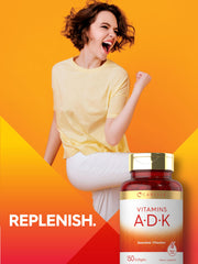 Etiqueta nutricional Carlyle ADK mostrando ingredientes y calidad