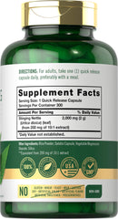 Carlyle etiqueta nutricional enfocada con información de ingredientes