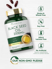 Carlyle etiqueta nutricional y lista de ingredientes legible