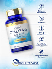 Carlyle etiqueta nutricional legible muestra contenido y dosis por cápsula