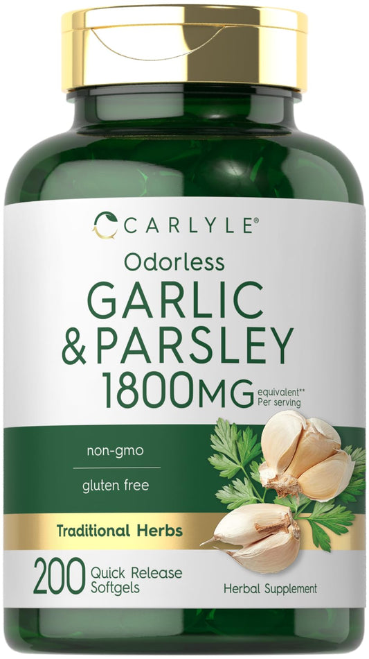Carlyle frasco frontal mostrando etiqueta clara y beneficios