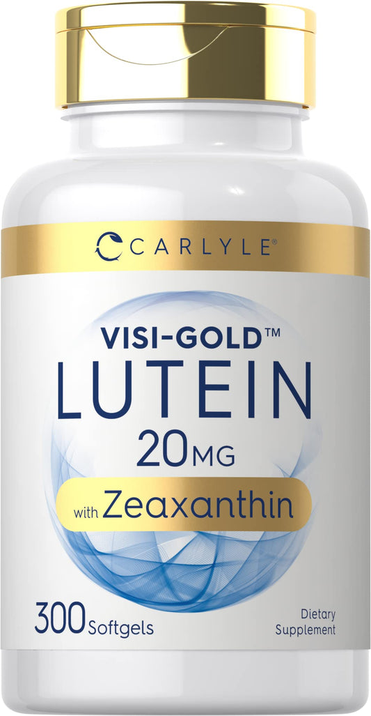 Carlyle frasco frontal mostrando 300 softgels y etiqueta clara para compra informada