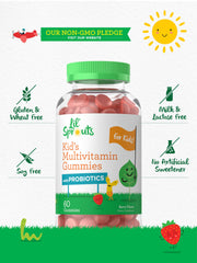 Carlyle gomitas en escena infantil niños disfrutando sabor a baya