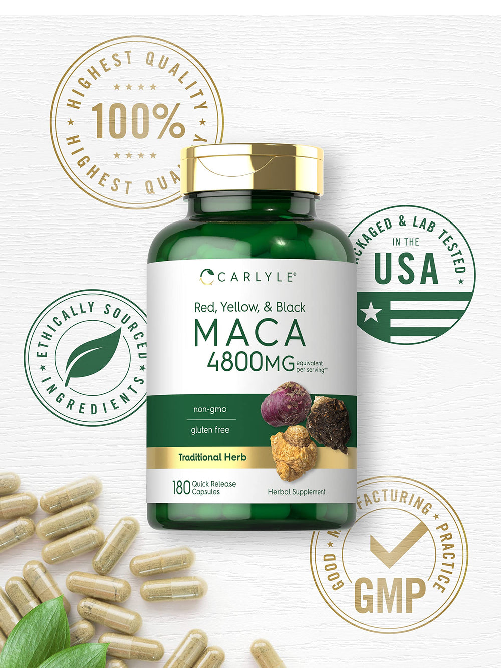 Carlyle Maca libre de gluten para personas sensibles