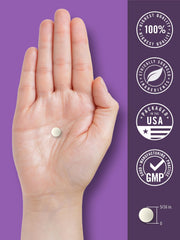 Carlyle ingredientes mostrando vitamina B6 y sello vegano beneficioso