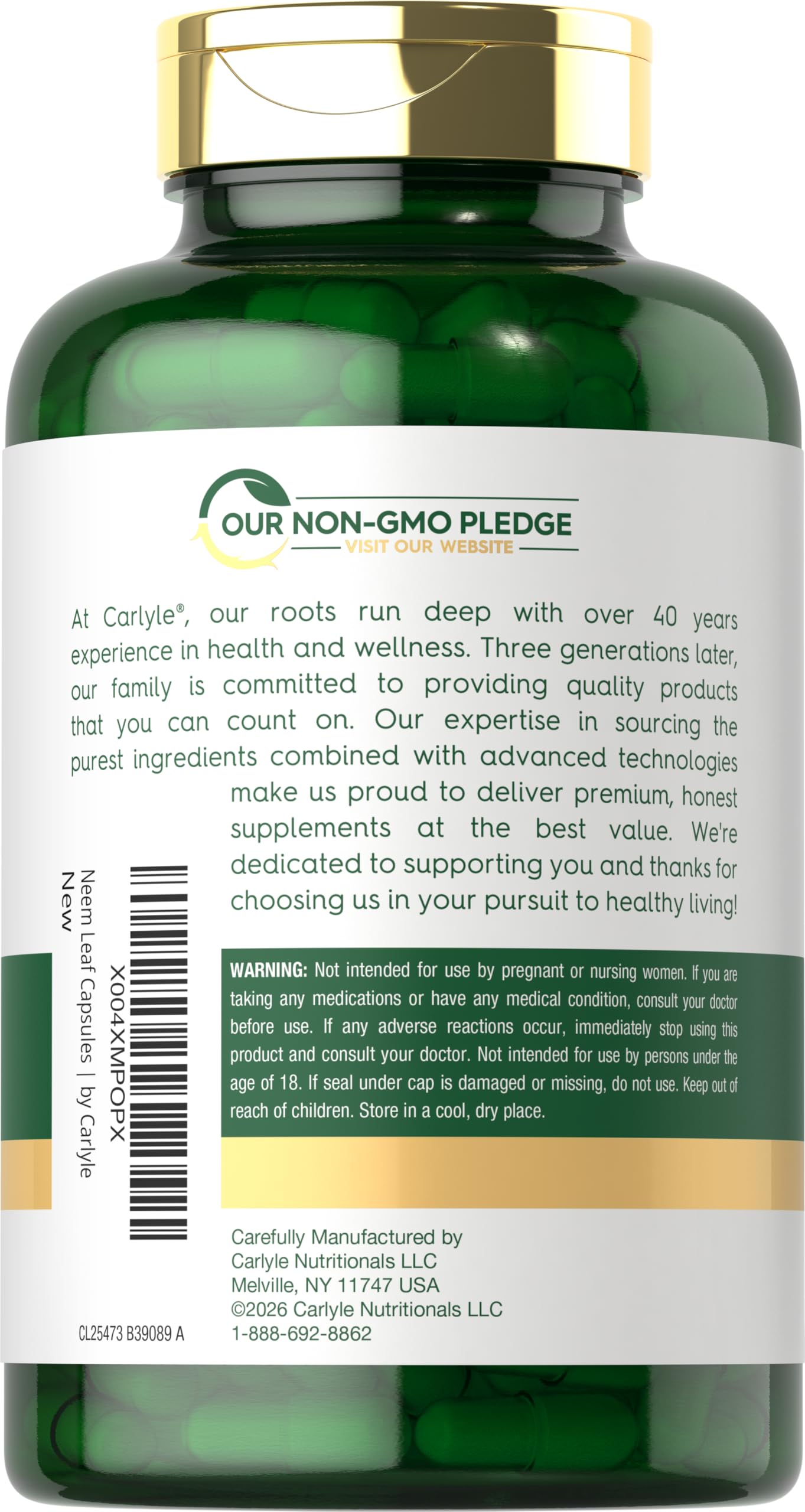 Carlyle polvo de neem en primer plano con textura fina