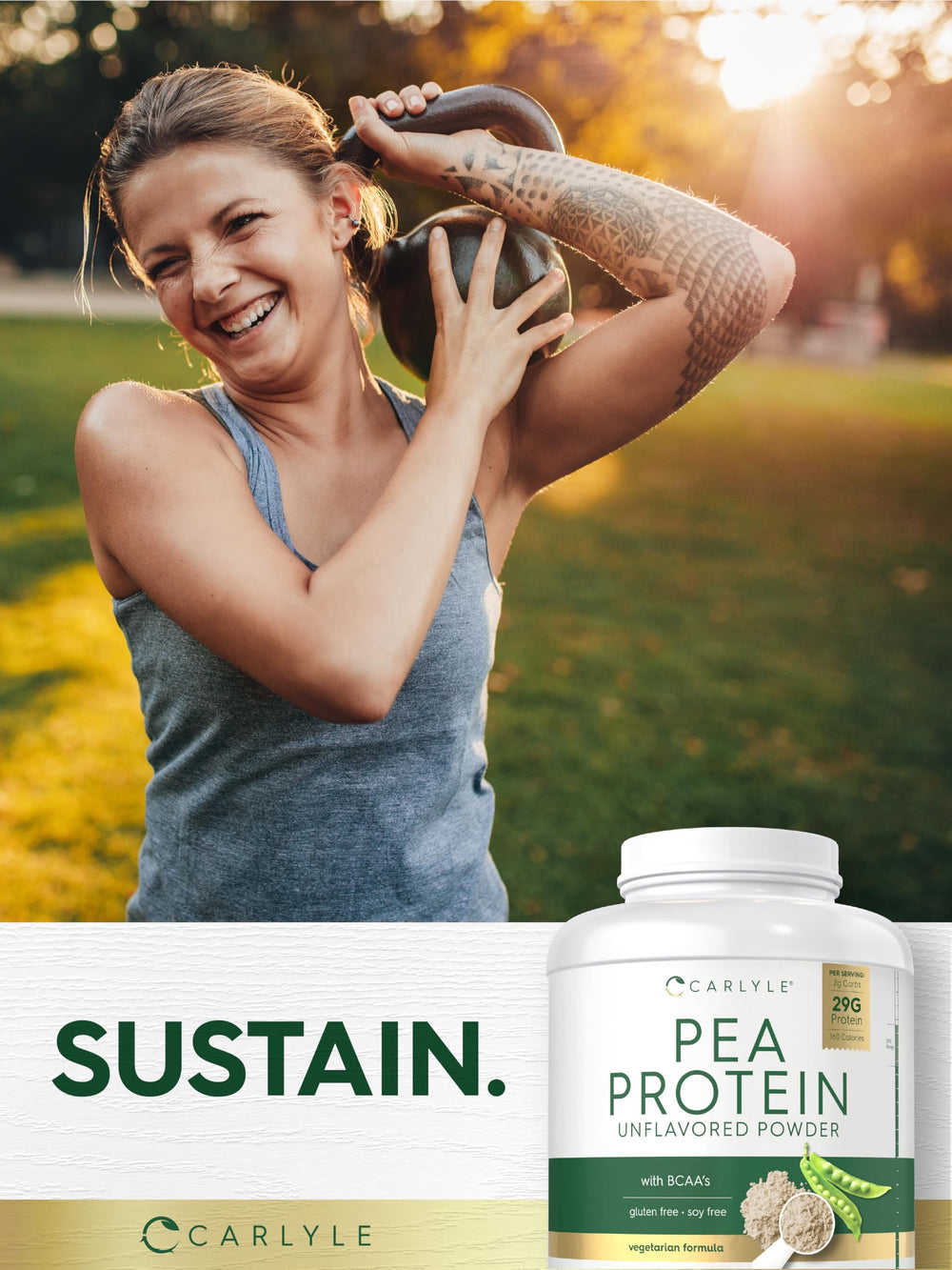Carlyle proteína añadida en receta horneada para aumentar proteínas