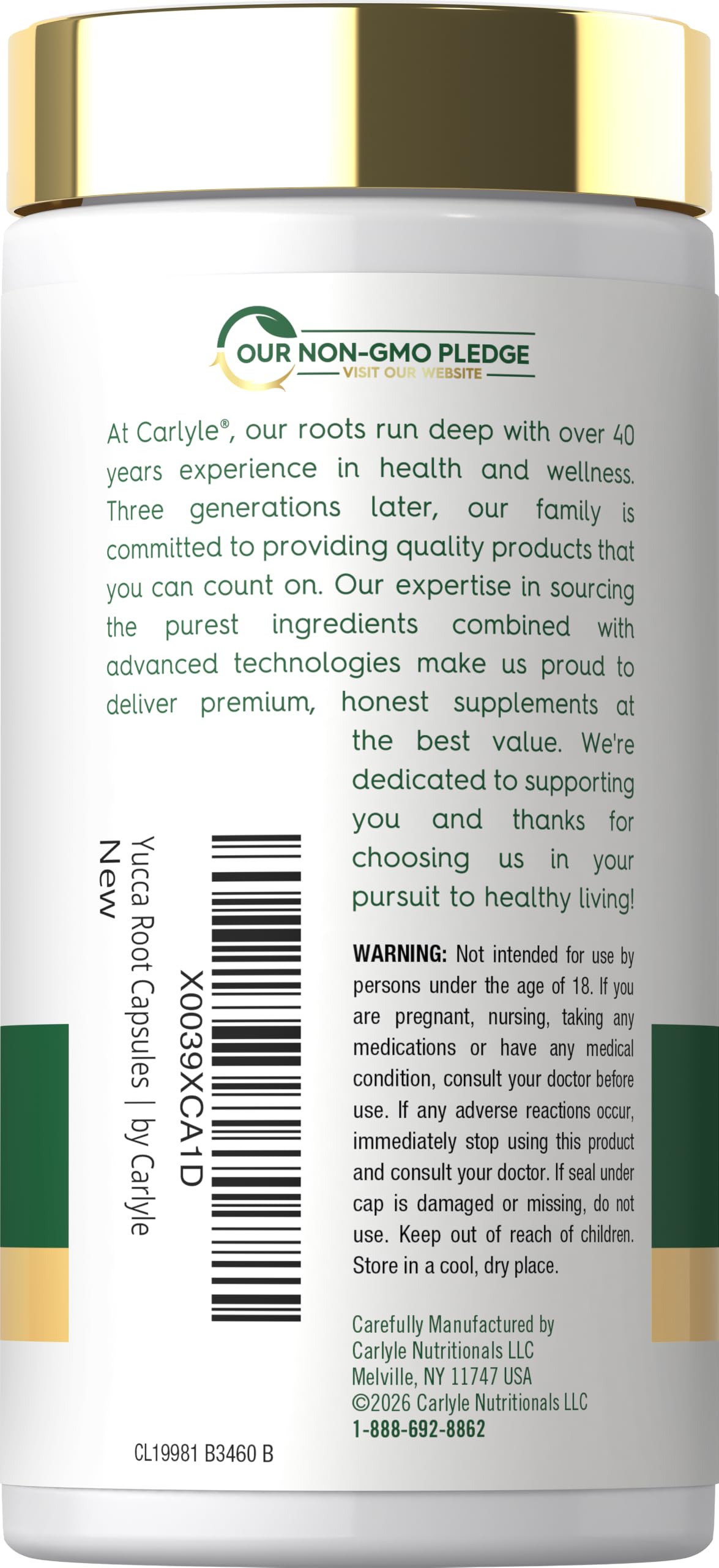 Carlyle primer plano del polvo del extracto de yuca, muestra textura y pureza del ingrediente
