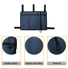 Caroo bolsillo trasero con cremallera para guardar objetos de valor