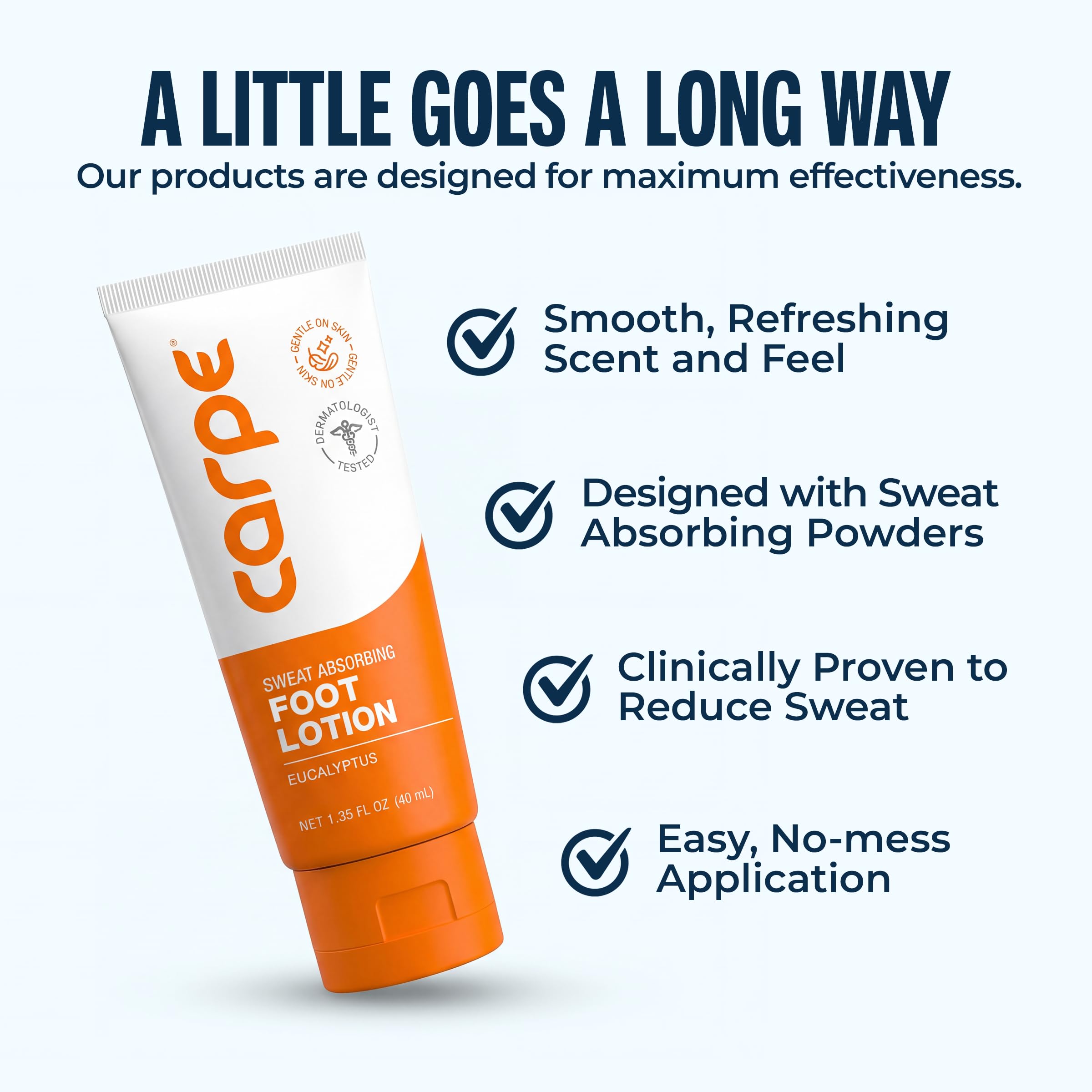 Carpe envase con etiqueta legible, fórmula desarrollada por dermatólogos