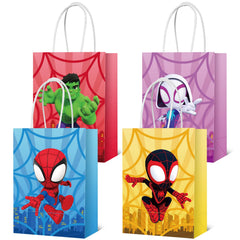 CasaCraze bolsa Spidey frontal mostrando diseño vibrante y atractivo