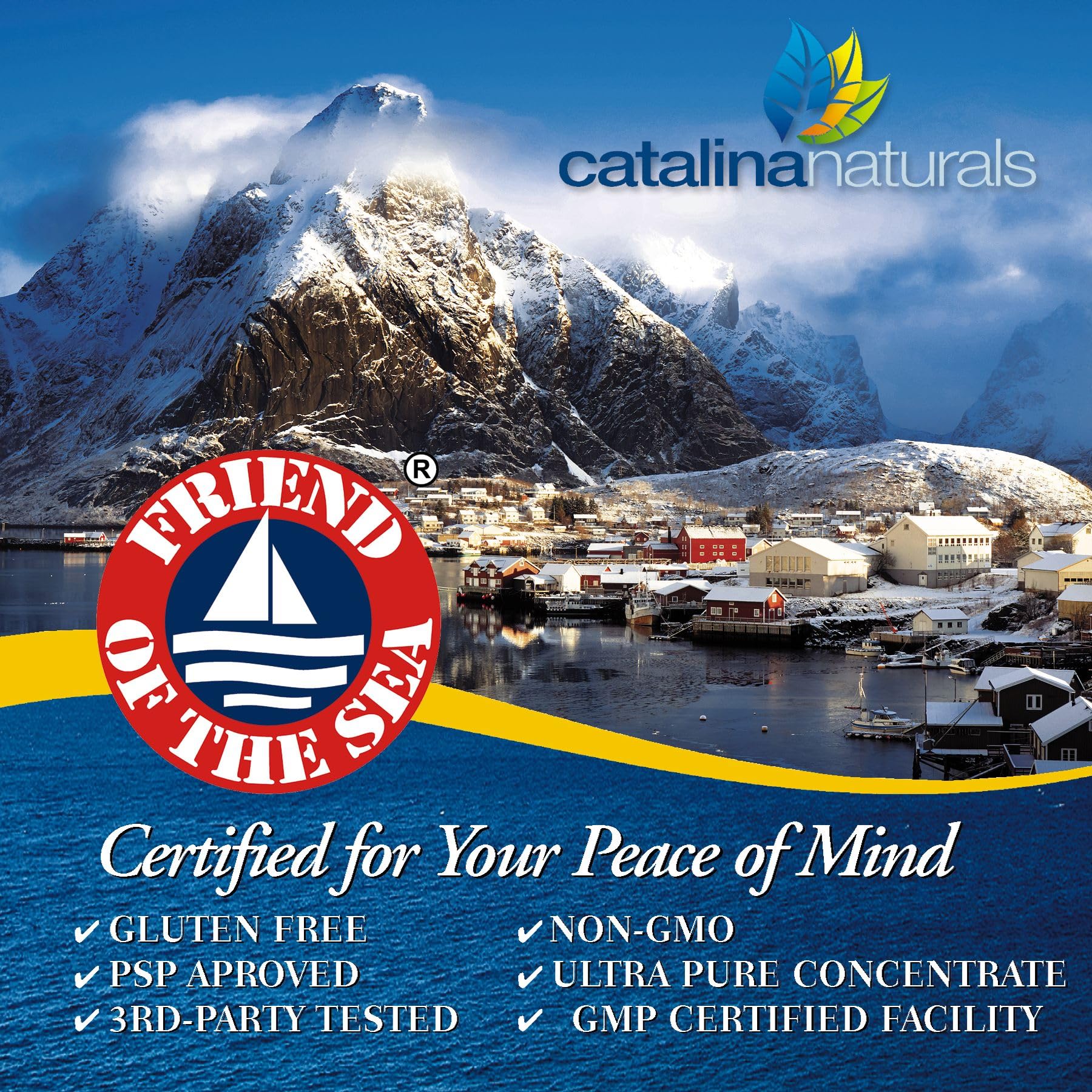 Gota de aceite marino de Catalina Naturals para apreciar pureza y textura ligera