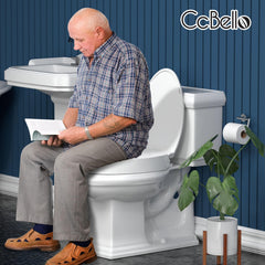 CcBello asiento instalado en baño estilizado mejorando accesibilidad