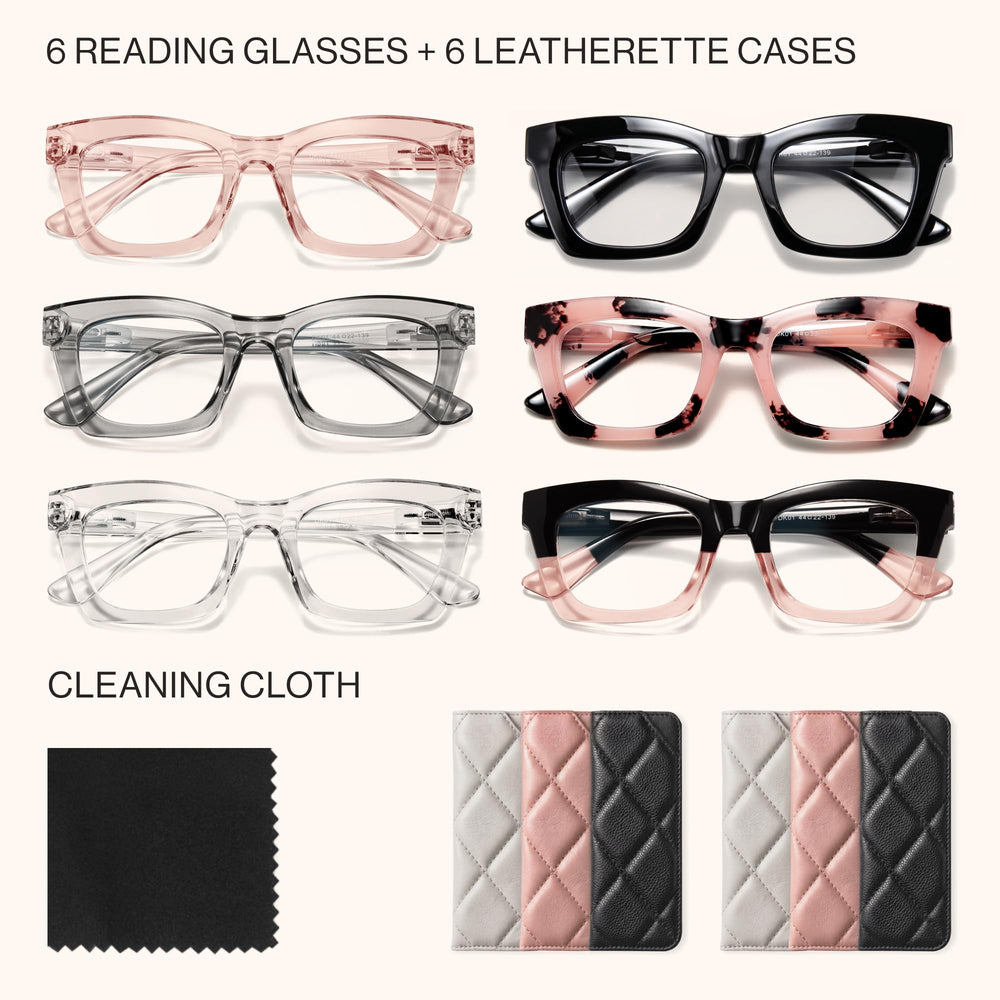 CCVOO gafas dentro de bolso listas para uso urbano y cómodo transporte