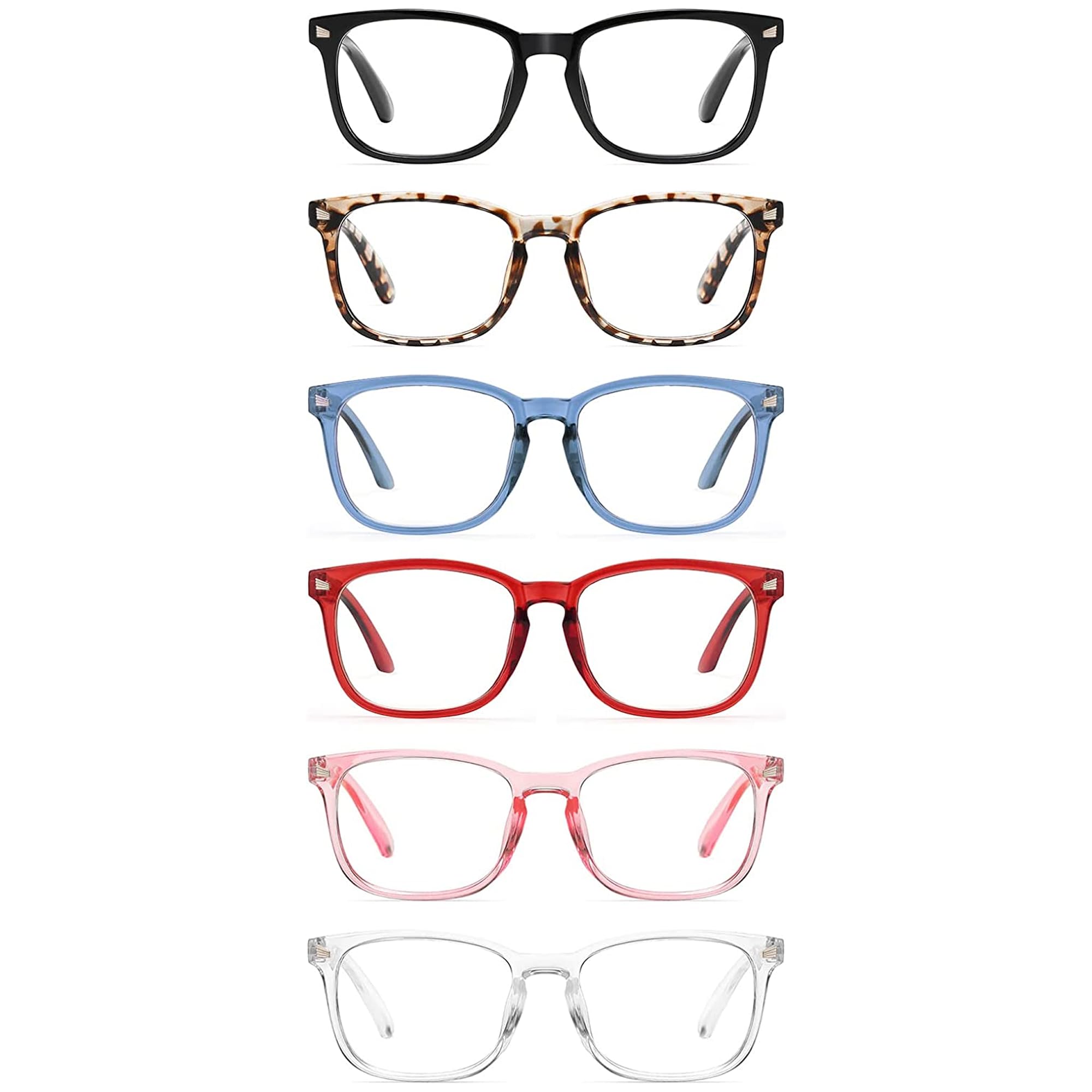 Gafas CCVOO vista frontal mostrando montura elegante y cómoda