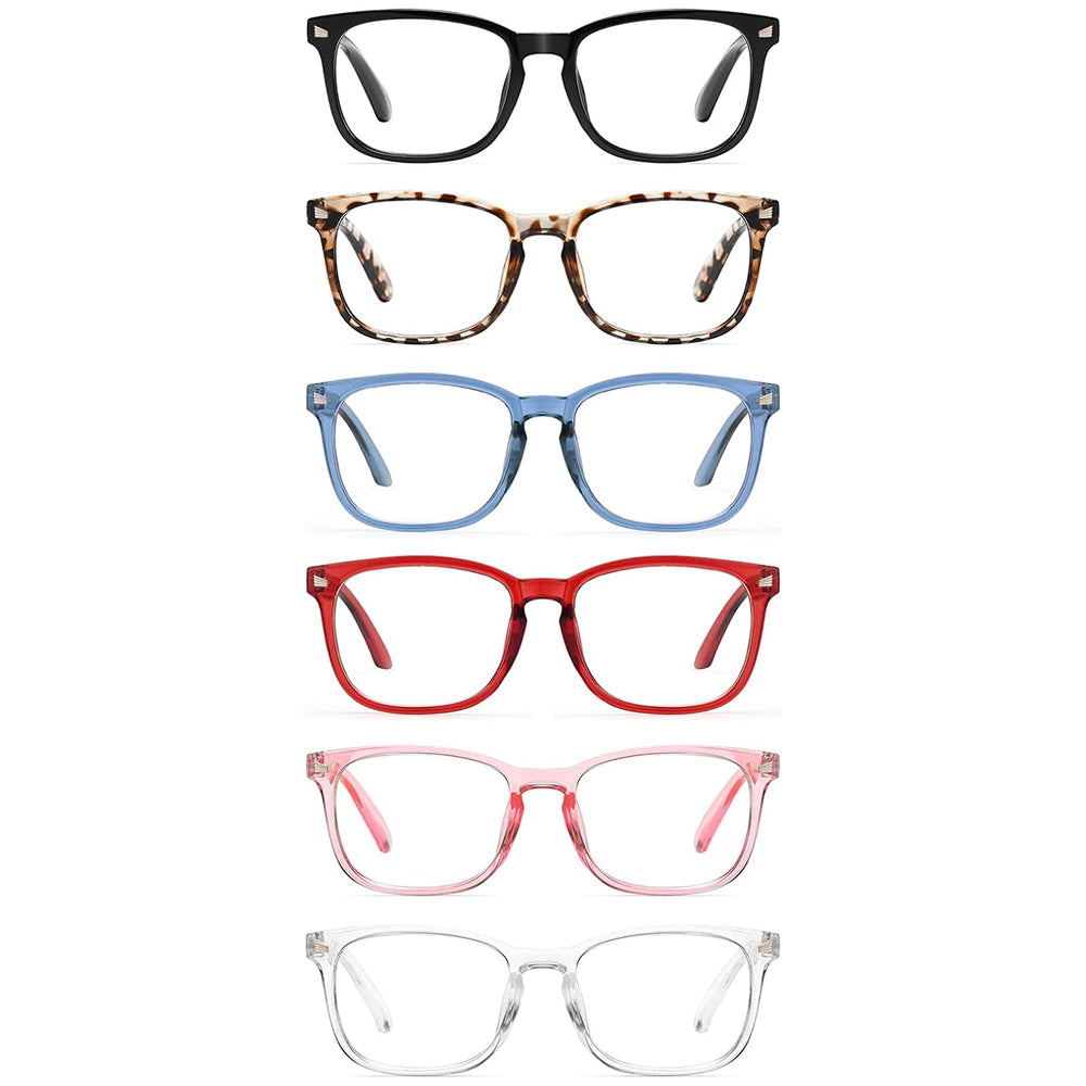 Gafas CCVOO vista frontal mostrando montura elegante y cómoda