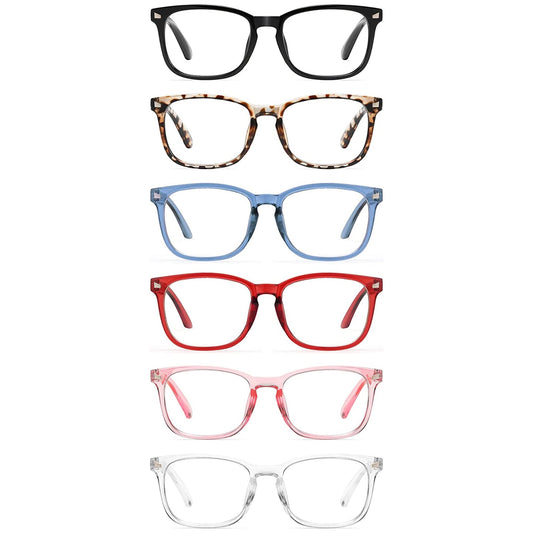 Gafas CCVOO vista frontal mostrando montura elegante y cómoda