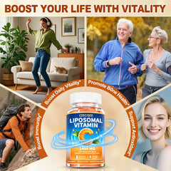 Etiqueta nutricional Ceecisee con información de vitamina C y complementos