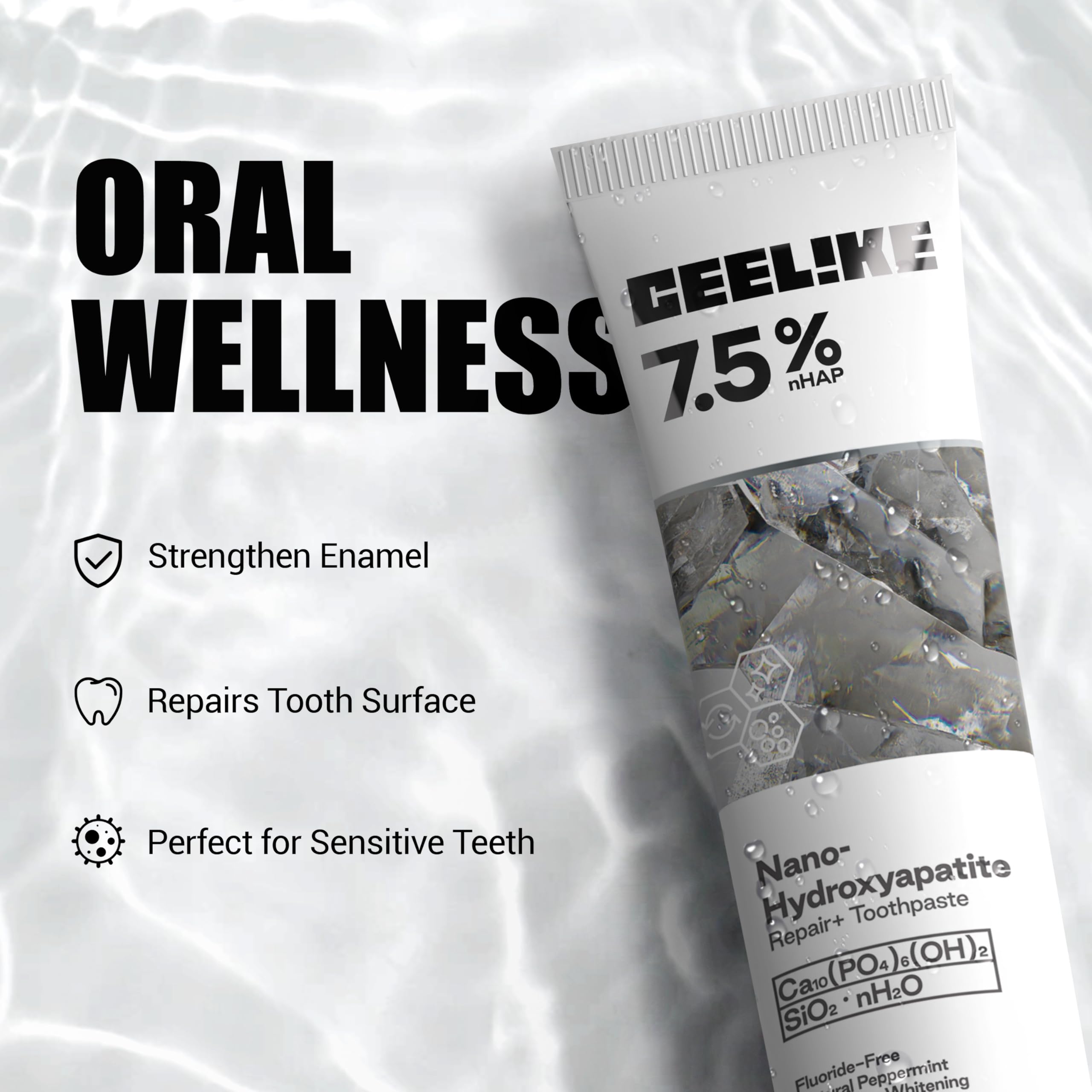 CEELIKE crema en cepillo durante el cepillado, limpieza efectiva y cómoda