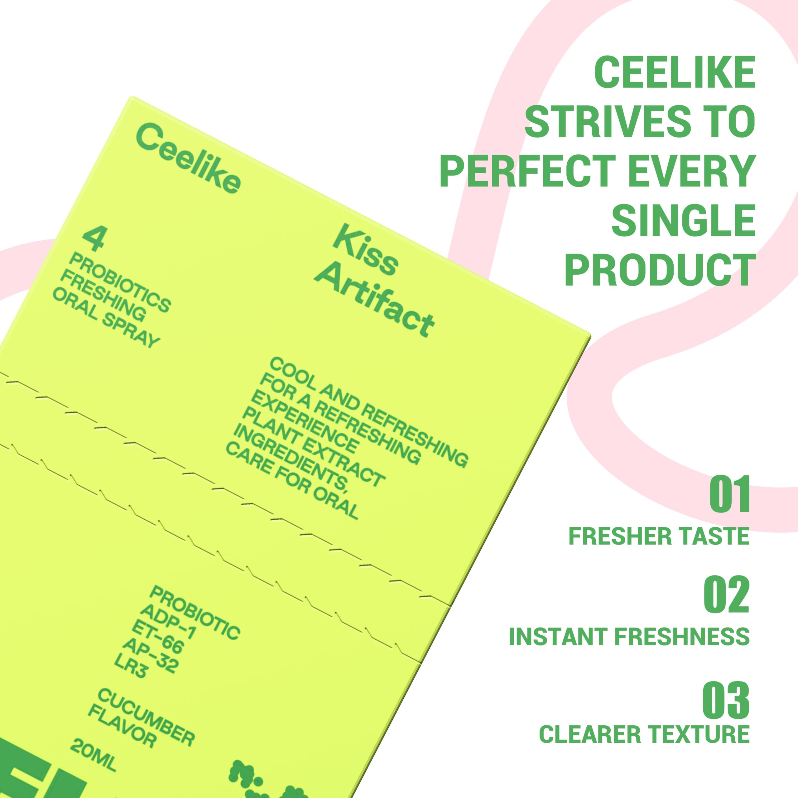 CEELIKE etiqueta informativa con ingredientes suaves y uso diario seguro