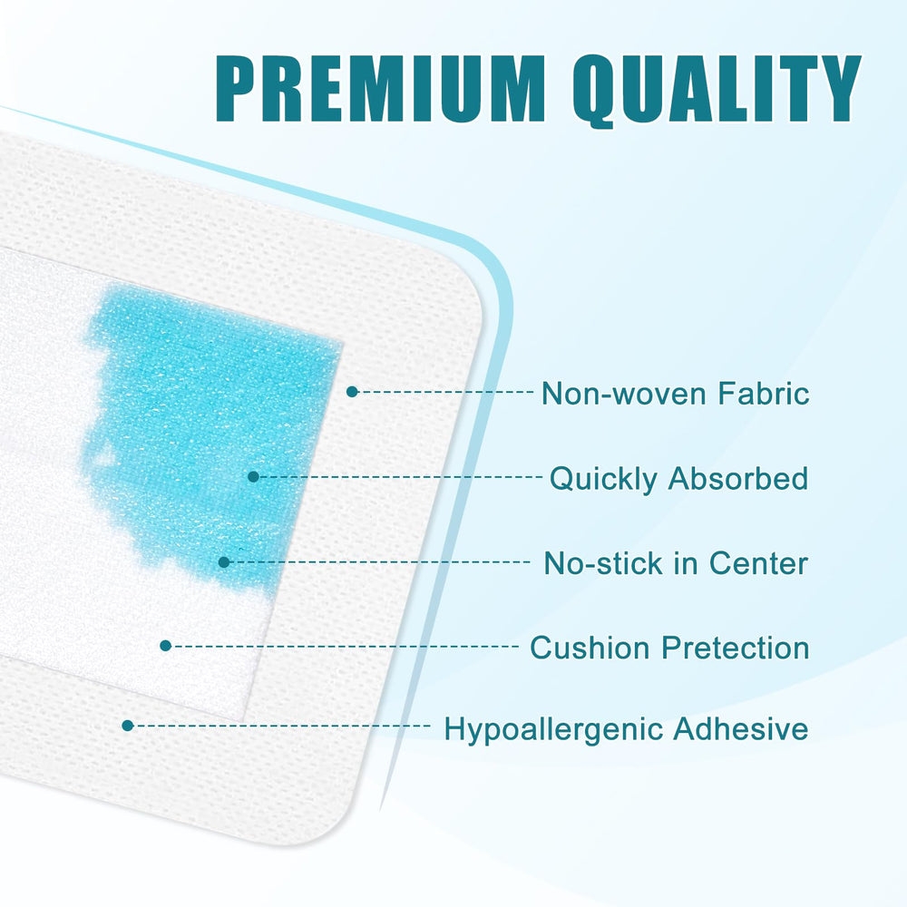 Ceeport primer plano de la almohadilla absorbente mostrando textura y absorción
