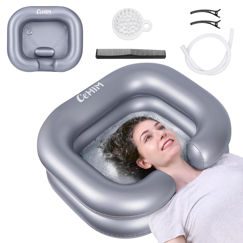 Cehim cuenca inflable frontal mostrando el borde ergonómico para mayor comodidad
