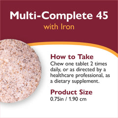 Celebrate Vitamins etiqueta nutricional primer plano, transparencia de ingredientes