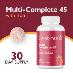 Celebrate Vitamins detalle de chewable masticable, fácil consumo para bariátricos