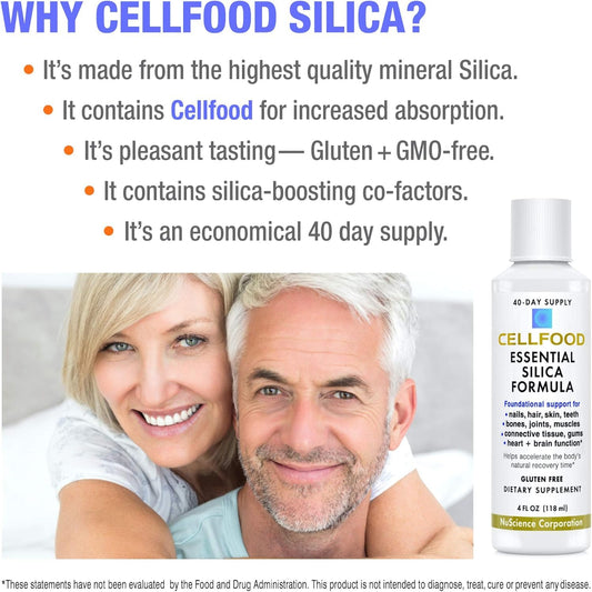 Cellfood primer plano del líquido transparente destacando textura pura