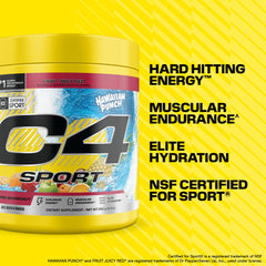 Cellucor C4 Sport tamaño en mano para referencia de 20 servicios y conveniencia