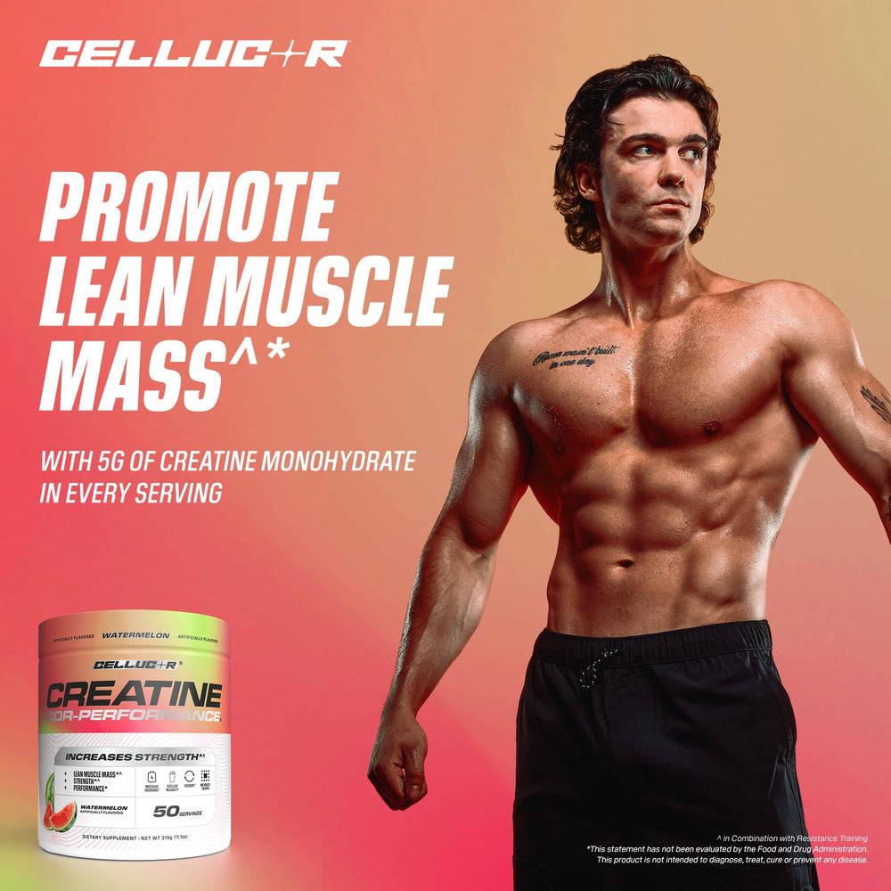 Cellucor etiqueta con datos nutricionales y pureza de creatina visibles