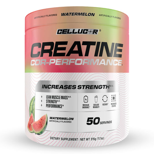 Cellucor envase frontal mostrando 50 servicios y 5 g por servicio