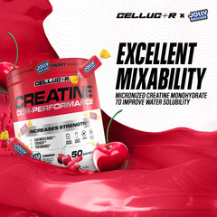 Cellucor creatine contenedor con 50 porciones ideal para uso diario