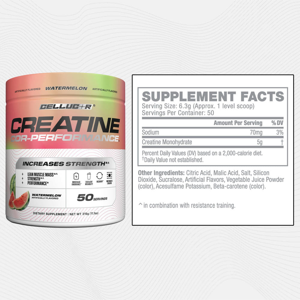 Cellucor polvos y vaso en ambiente activo mostrando sabor y uso cotidiano