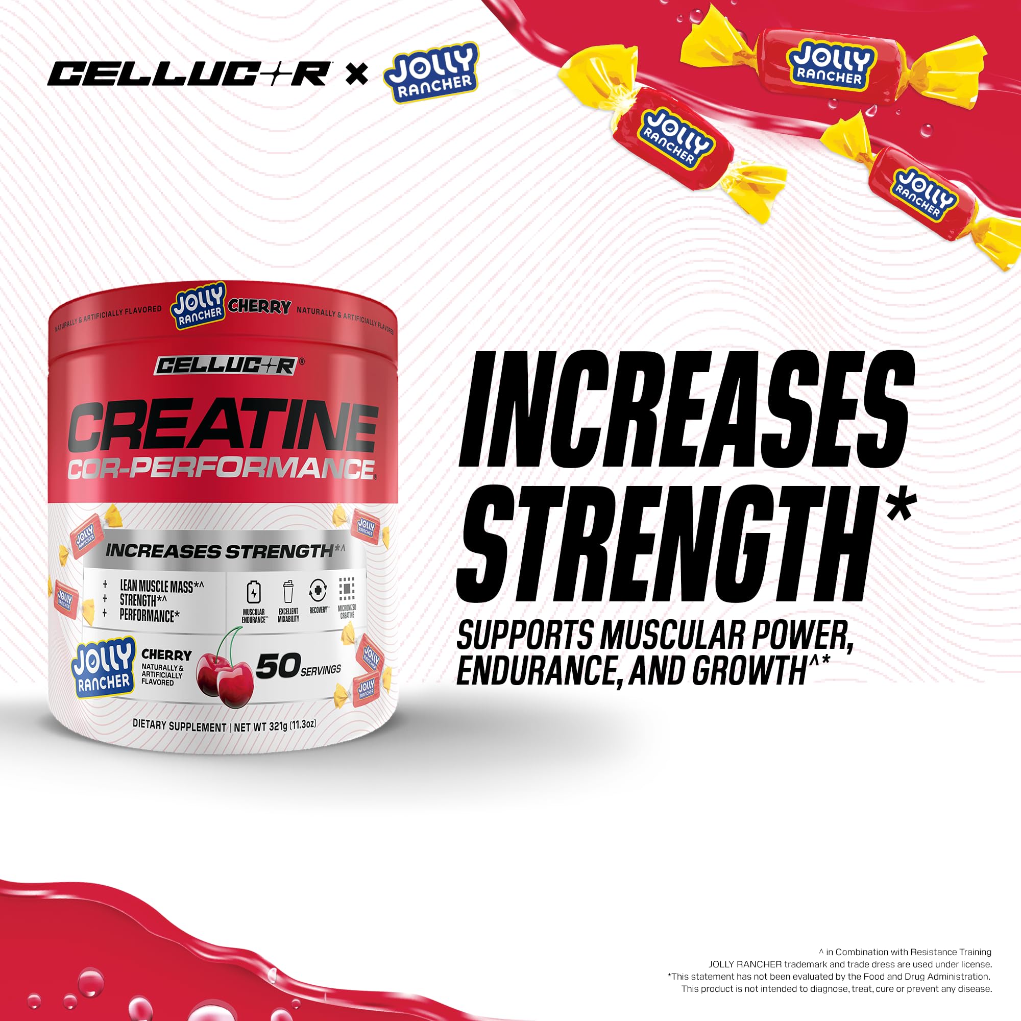 Cellucor creatine mezclado en vaso listo para beber y absorción rápida